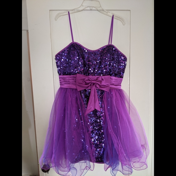 Sequin Party Dress w/ removable skirt *new w/tags* - Picture 3 of 9
